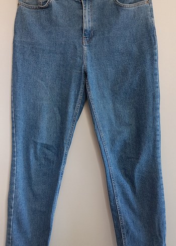 Mavi Normal Boy Slim Mom Kadın Jean