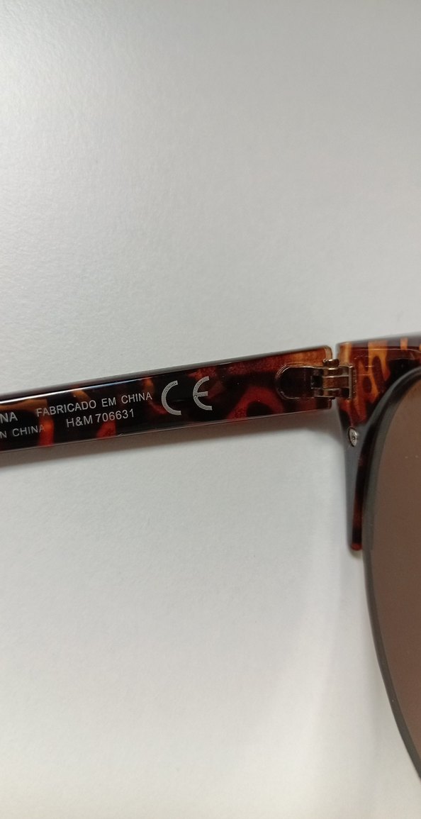 Kahverengi Transparan Retro Kadın Güneş Gözlüğü - Görsel 4