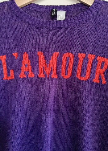 Mor Kadın Triko Kazak - Görsel 4