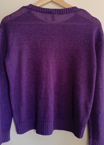 Mor Kadın Triko Kazak - Görsel 2