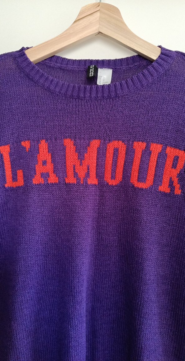 Mor Kadın Triko Kazak - Görsel 4