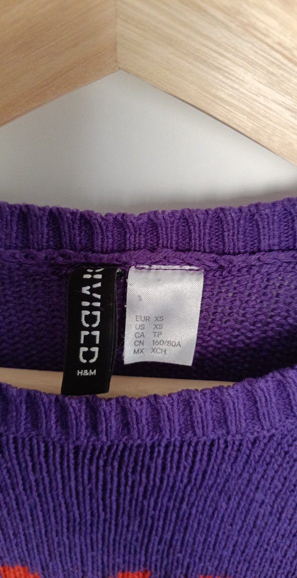 Mor Kadın Triko Kazak - Görsel 3