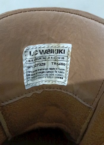 Bej Renkli Deri Kadın Postal Bot - Görsel 5