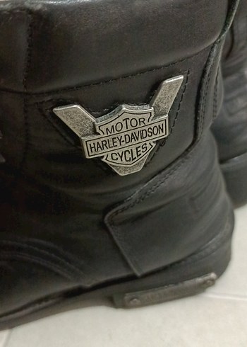 Erkek Siyah Deri Bot - Görsel 3