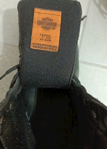 Erkek Siyah Deri Bot - Görsel 2