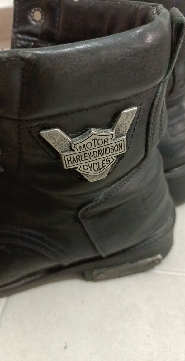 Erkek Siyah Deri Bot - Görsel 3