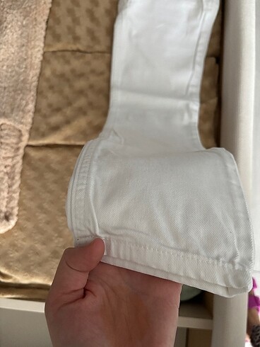 Kot beyaz pantolon - Görsel 3