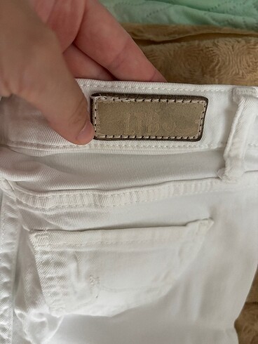 Kot beyaz pantolon - Görsel 4