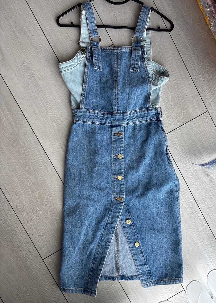 Kot yırtmaçlı Elbise - Görsel 2