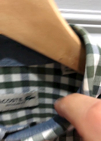 s/m Beden yeşil Renk Orjinal lacoste gömlek