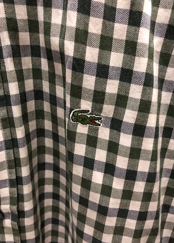 s/m Beden Orjinal lacoste gömlek