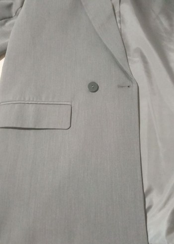 LCW Gri Blazer Oversize Ceket - Görsel 5