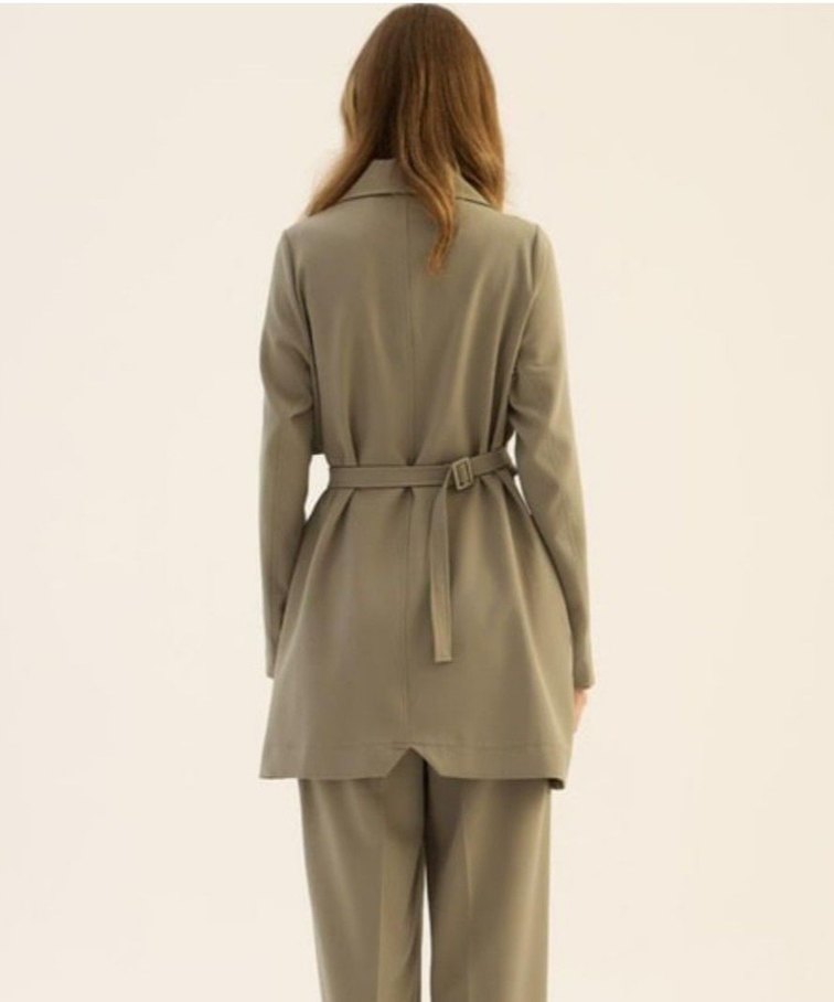 Minik Terzi Belden Bağlamalı Blazer - Görsel 2