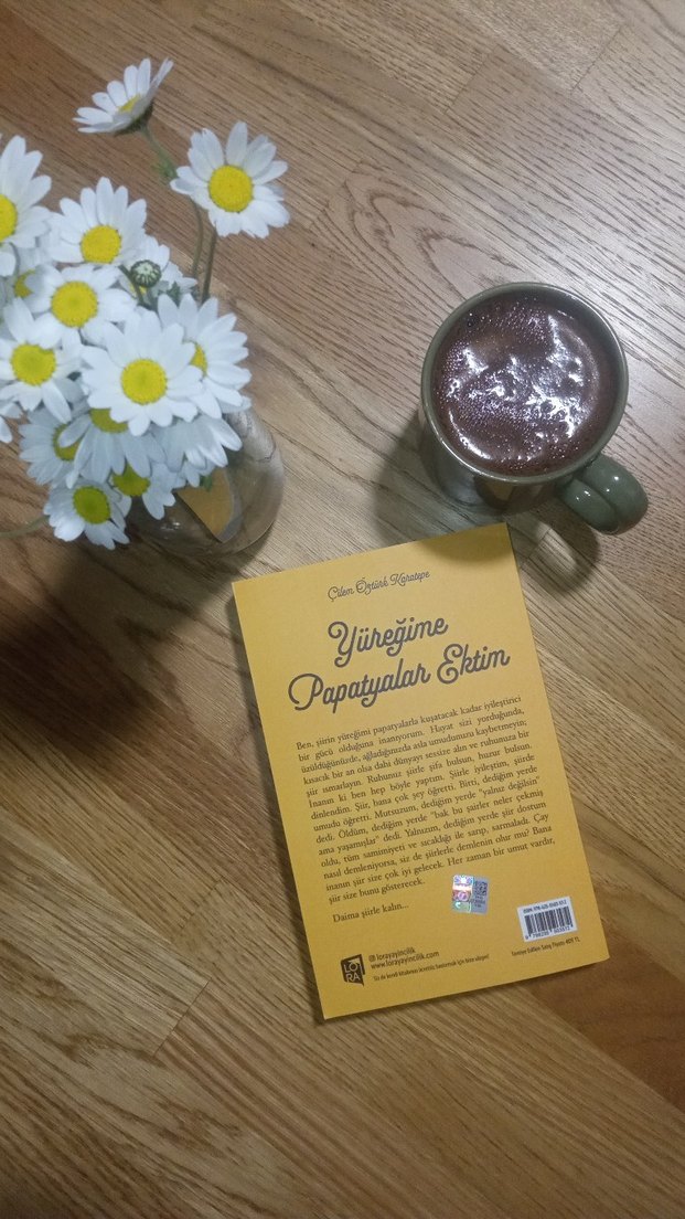 Yüreğime Papatyalar Ektim Şiir Kitabı - Görsel 2