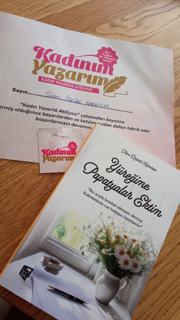 Yüreğime Papatyalar Ektim Şiir Kitabı - Görsel 3