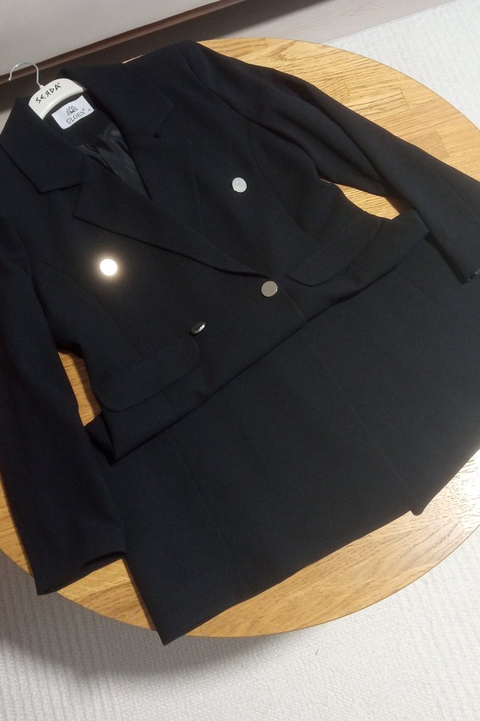 Düğmeli Siyah Midi Kadın Blazer Ceket - Görsel 4