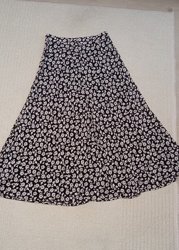 Zara Çiçekli Etek - Görsel 9