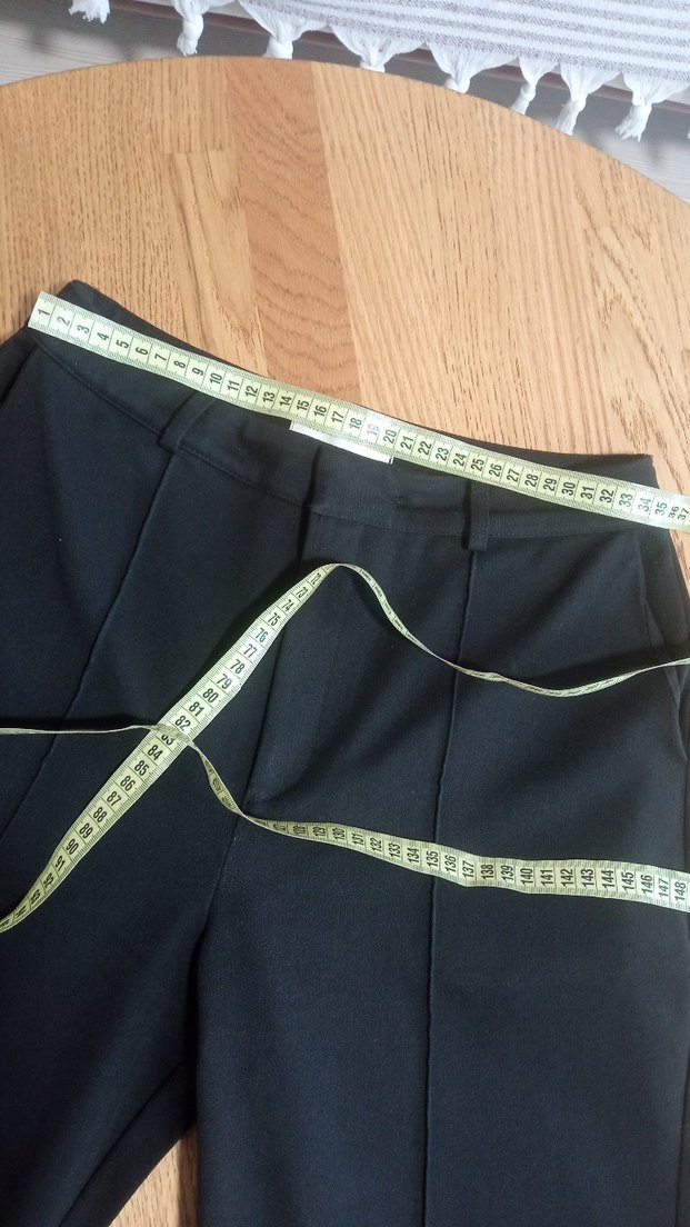 Manuka Kadın Siyah Kumaş Pantolon - Görsel 3