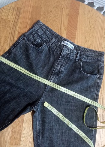 Kadın Bol Kesim Denim Pantolon - Görsel 5