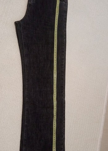 Kadın Bol Kesim Denim Pantolon - Görsel 7