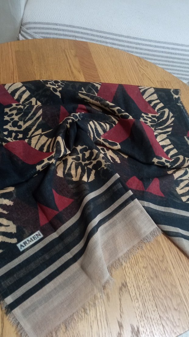 Bohem Desenli Kadın Şal ARMEN - Görsel 4