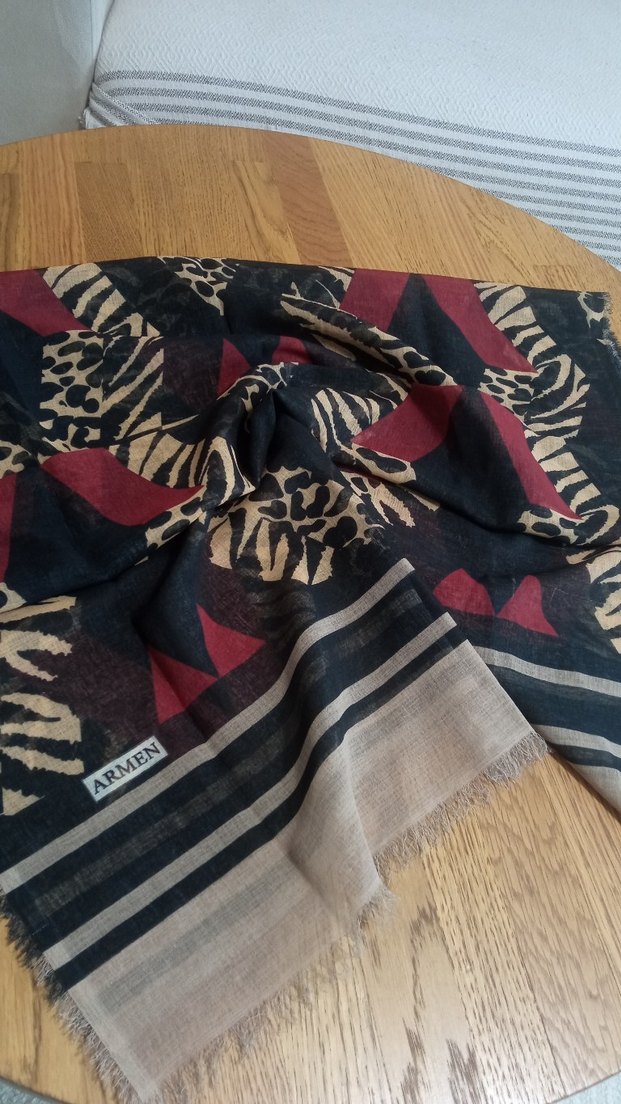 Bohem Desenli Kadın Şal ARMEN - Görsel 3