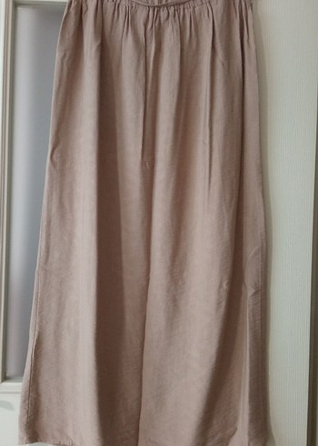 Kadın Keten Uzun Etek - Görsel 2