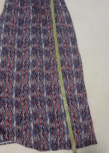 Kadın Çok Renkli Uzun Etek - Görsel 5