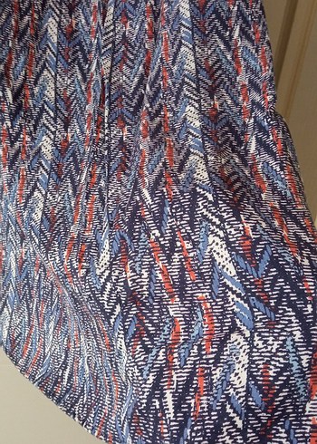 Kadın Çok Renkli Uzun Etek - Görsel 4