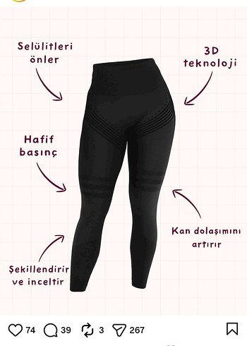 3'lü etki Taytı Lipödem, Selülit, Varis - Görsel 2