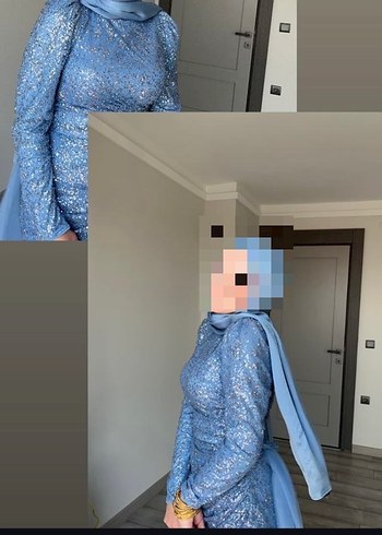 38 Beden gri Renk Uzun Kollu Gri Yılan Desenli Drapeli Elbise