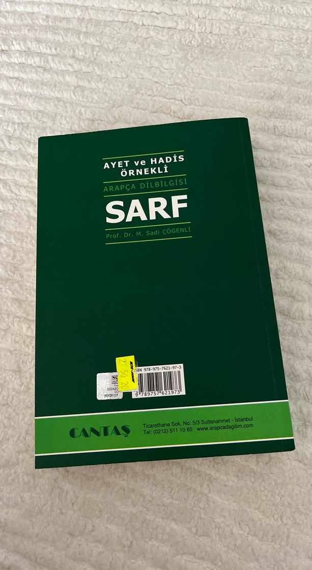 Arapça Dilbilgisi Sarf - Görsel 3