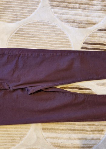 penti fermuarlı mor pantalon - Görsel 5