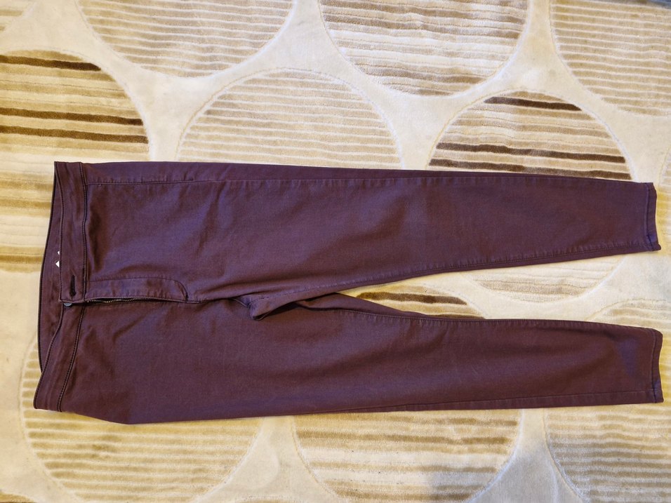 penti fermuarlı mor pantalon - Görsel 5