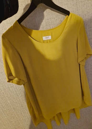 Kısa Kollu Salaş Bluz Kemas Marka - Görsel 3