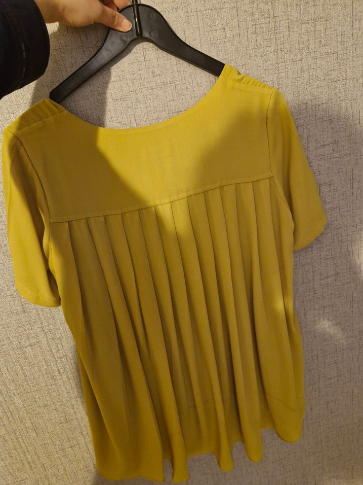 Kısa Kollu Salaş Bluz Kemas Marka - Görsel 5