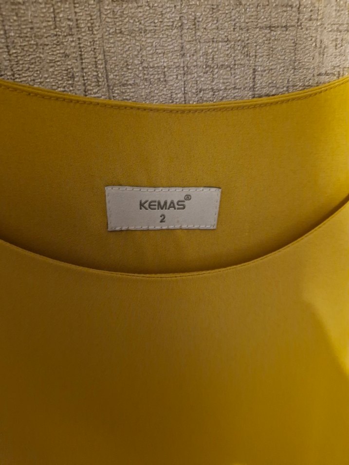 Kısa Kollu Salaş Bluz Kemas Marka - Görsel 4