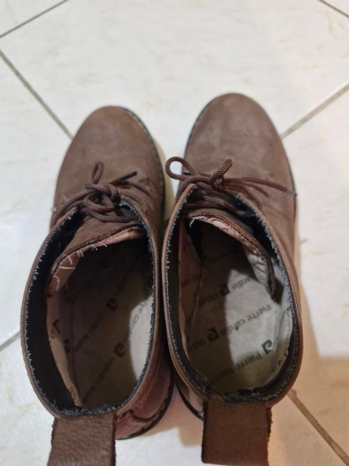 Kahverengi Süet Kadın Botu 38 numara - Görsel 5