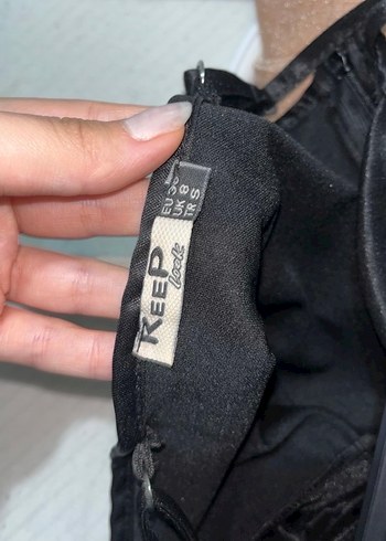 Siyah V Yakalı Gotik Midi Elbise - Görsel 6