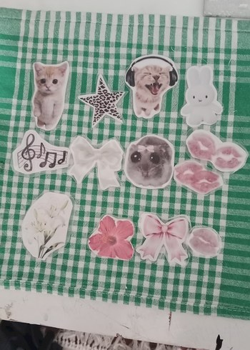 Pvc kaplama sticker seti