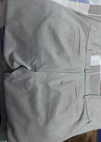 LC Waikiki Gri Erkek Slim Fit Düğmeli Pantolon