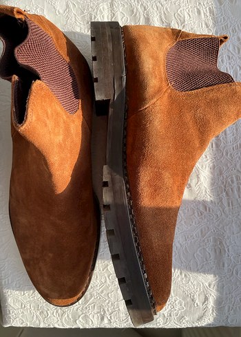 Kahverengi Süet Erkek Bot - Görsel 3