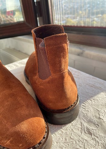 Kahverengi Süet Erkek Bot - Görsel 5