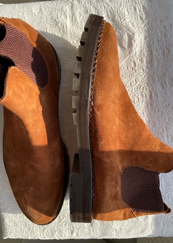 Kahverengi Süet Erkek Bot - Görsel 4