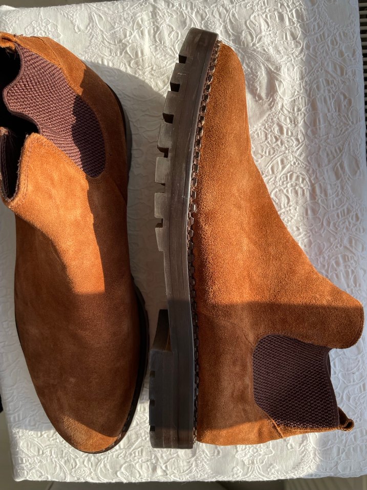 Kahverengi Süet Erkek Bot - Görsel 4