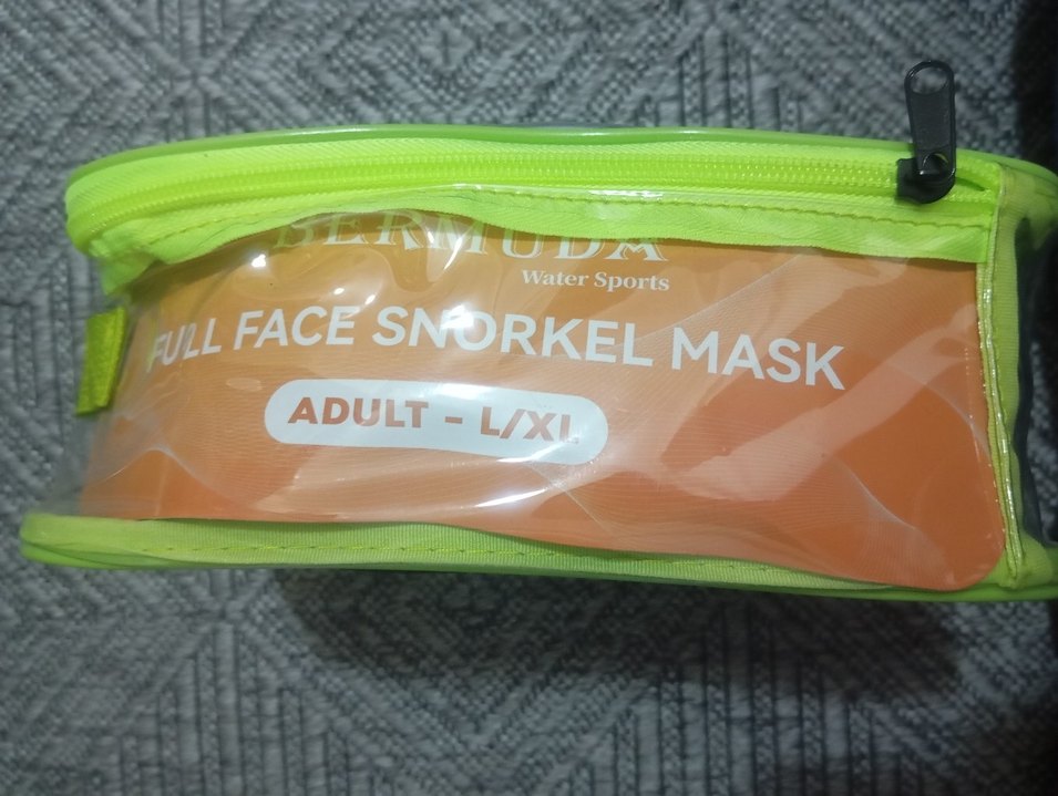 Renkli Fermuarlı Yüzücü Gözlüğü - Bermuda L/XL - Görsel 4