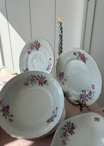  Beden pembe Renk Bugüne özel 6 kişilik alman winterling takım 4000 tl