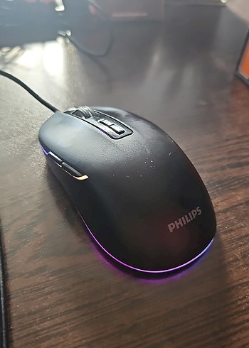 PHILIPS Kablolu Mor Bilgisayar Mouse