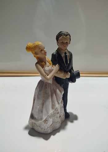 Beyaz Gelin ve Damat Biblosu - Görsel 4