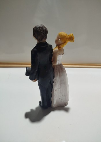 Beyaz Gelin ve Damat Biblosu - Görsel 7